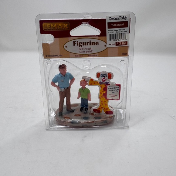 Lemax circus carnival ride Tall Enough Figurine 2008 polyresin #82501 - Picture 1 of 4